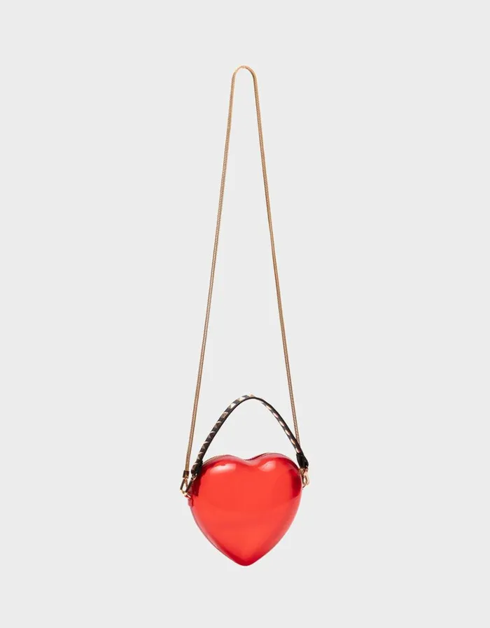 Women KITSCH HEART BEAT CROSSBODY RED Red Betsey Johnson Women KITSCH HEART BEAT CROSSBODY RED Red Betsey Johnson