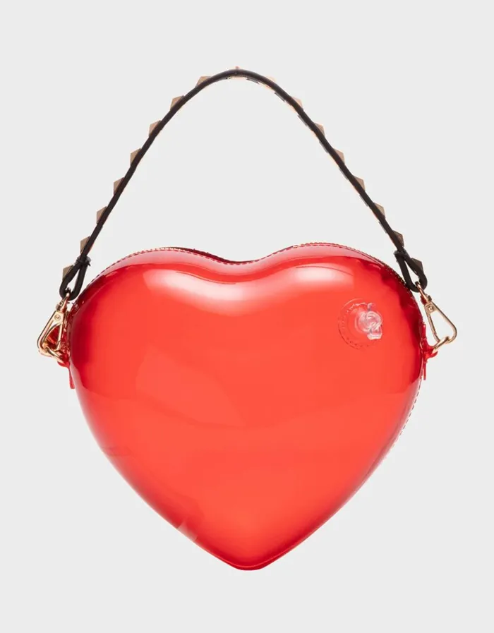 Women KITSCH HEART BEAT CROSSBODY RED Red Betsey Johnson Women KITSCH HEART BEAT CROSSBODY RED Red Betsey Johnson