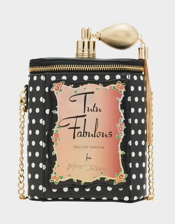 Women KITSCH SPRITZ CROSSBODY BLACK Betsey Johnson