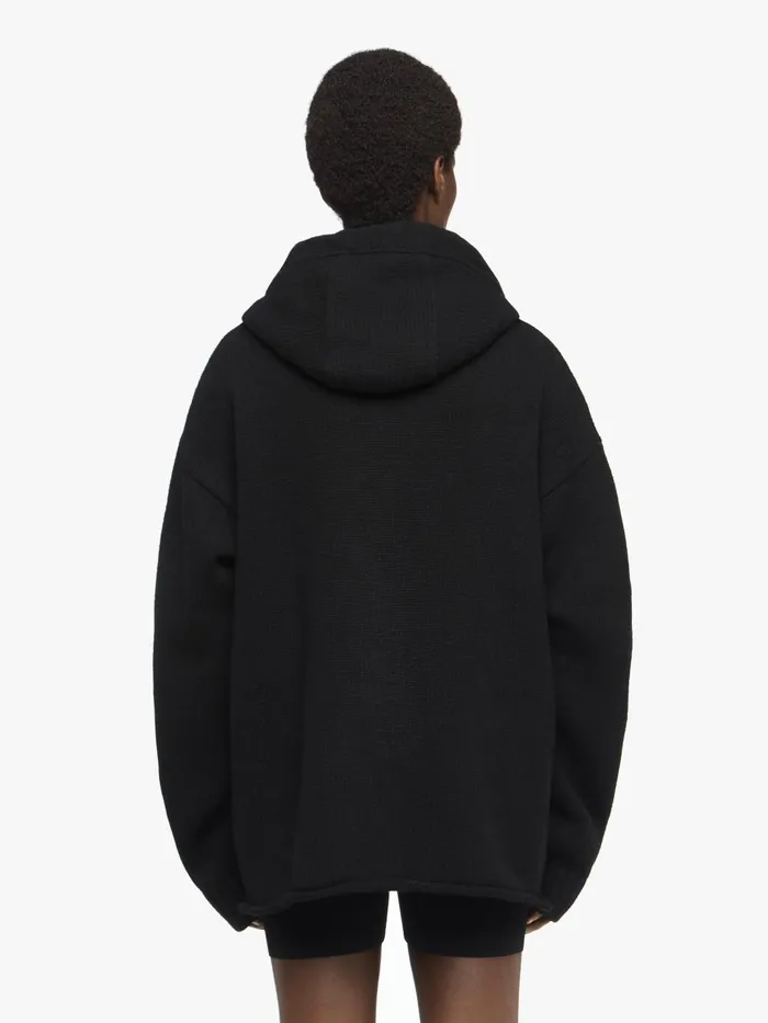 Women Knitwear JW Anderson ANCHOR LOGO HOODIE WITH ZIP Blacknavy Women Knitwear JW Anderson ANCHOR LOGO HOODIE WITH ZIP Blacknavy