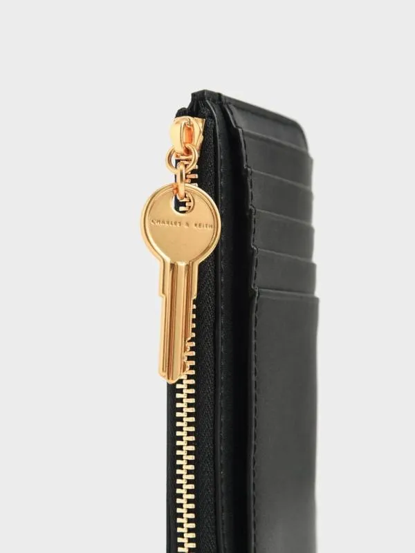 Women Lane Key ZipAround Wallet 8211 Black CHARLES and KEITH Small Wallets Women Lane Key ZipAround Wallet 8211 Black CHARLES and KEITH Small Wallets