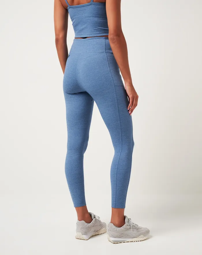 Women Leggings TravisMathew WHERE IT COUNTS LEGGING Heather Copen Blue