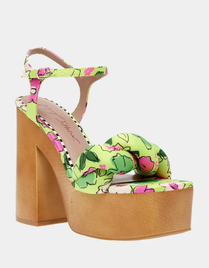Women MANDEE YELLOW MULTI Yellow Multi Betsey Johnson