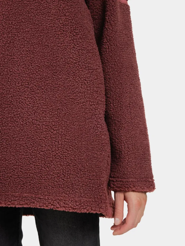 Women Marina HalfZip Old Rust Didriksons Autumn Jackets