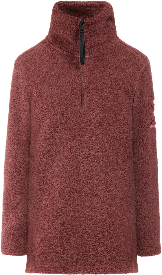 Women Marina HalfZip Old Rust Didriksons Autumn Jackets