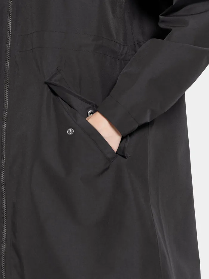 Women Marta Parka Black Didriksons Spring Jackets