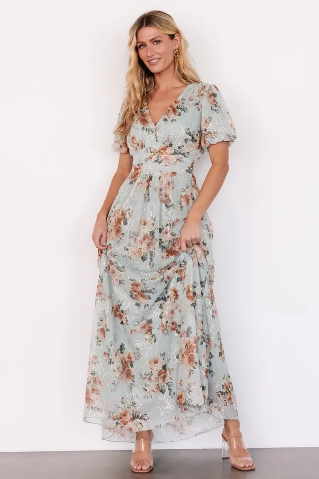 Women Maxi Dresses Baltic Born Ardley Maxi Dress Sage Floral Women Maxi Dresses Baltic Born Ardley Maxi Dress Sage Floral