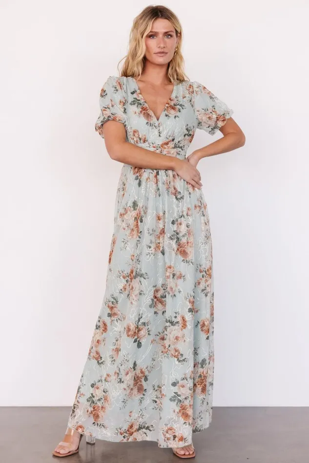 Women Maxi Dresses Baltic Born Ardley Maxi Dress Sage Floral Women Maxi Dresses Baltic Born Ardley Maxi Dress Sage Floral
