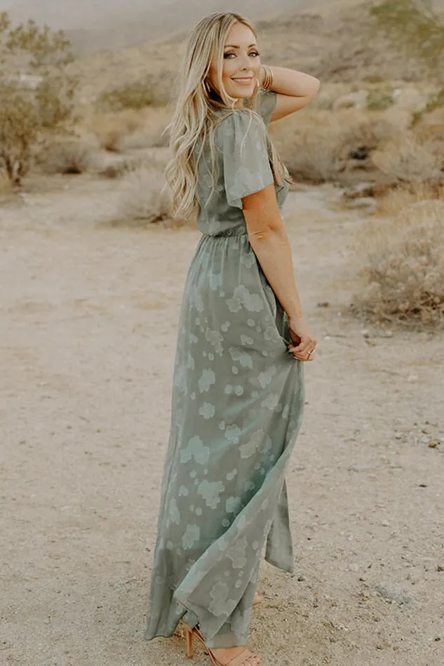 Women Maxi Dresses Baltic Born Faye Maxi Dress Eucalyptus