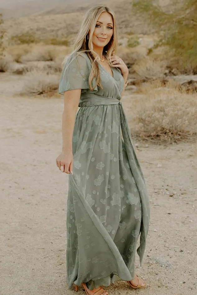 Women Maxi Dresses Baltic Born Faye Maxi Dress Eucalyptus
