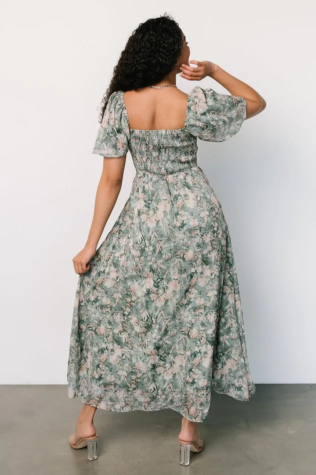 Women Maxi Dresses Baltic Born Raelynn Maxi Dress Sage Floral Women Maxi Dresses Baltic Born Raelynn Maxi Dress Sage Floral