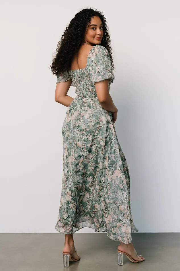 Women Maxi Dresses Baltic Born Raelynn Maxi Dress Sage Floral Women Maxi Dresses Baltic Born Raelynn Maxi Dress Sage Floral