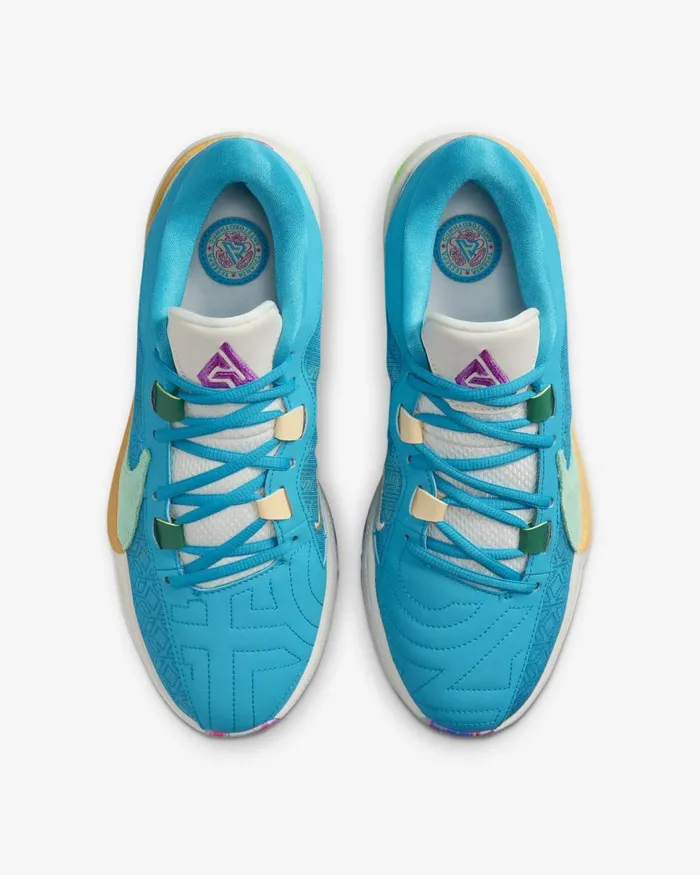 WomenMen Nike All Shoes Freak 5 Phantomice Peachemerald Rise