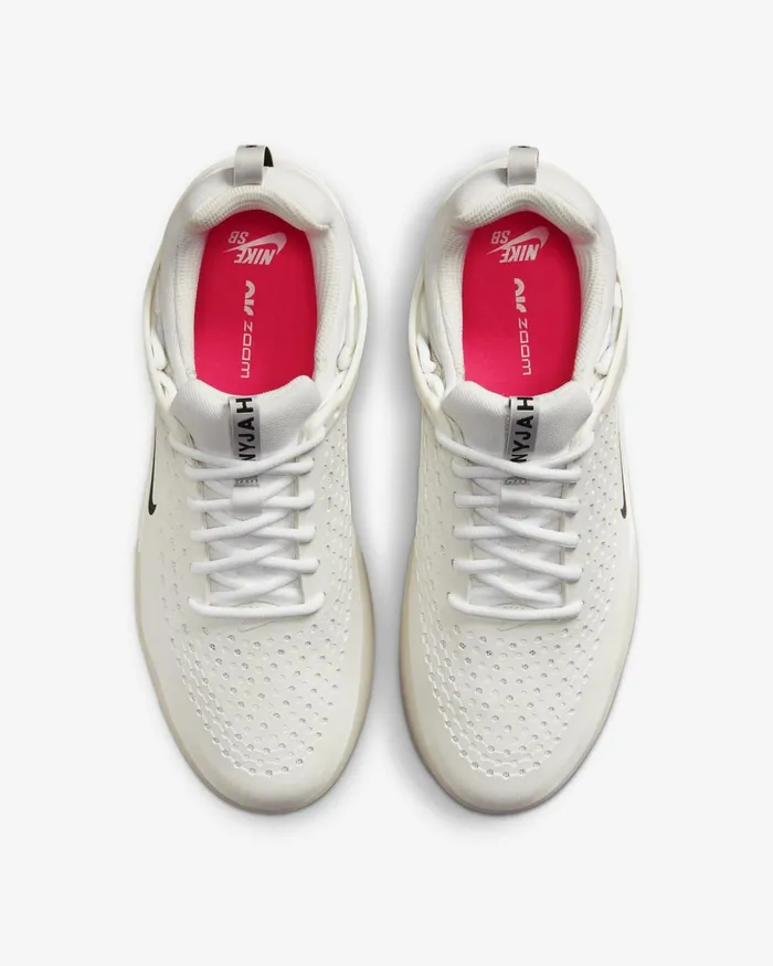 WomenMen Nike All Shoes SB Nyjah 3 Whitesummit Whitehyper Pinkblack