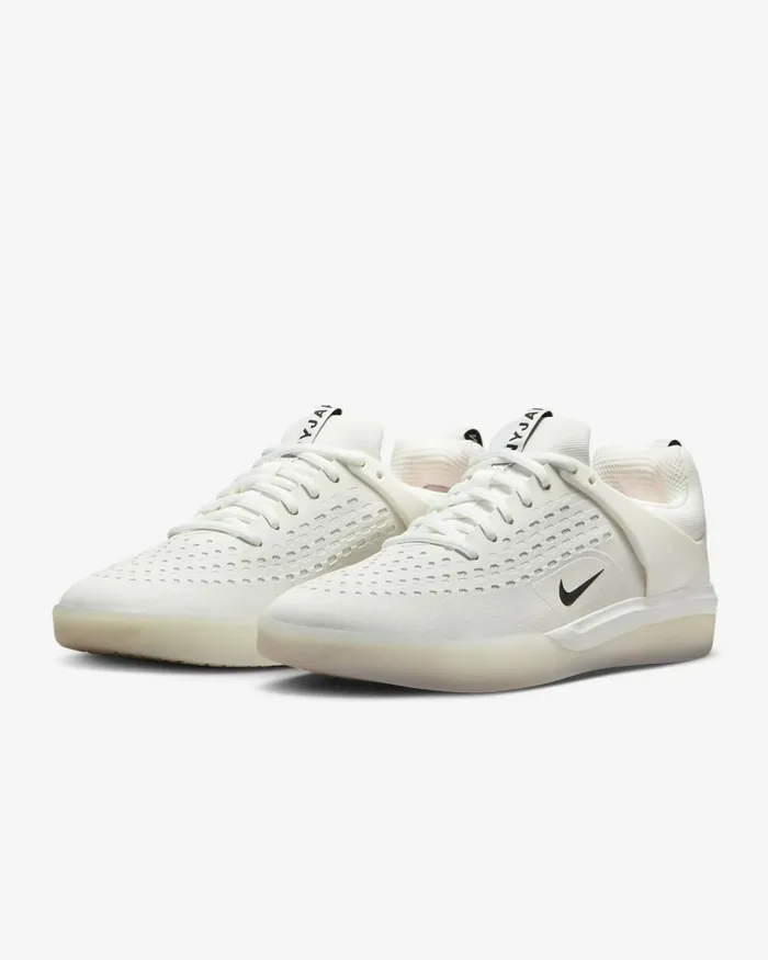 WomenMen Nike All Shoes SB Nyjah 3 Whitesummit Whitehyper Pinkblack