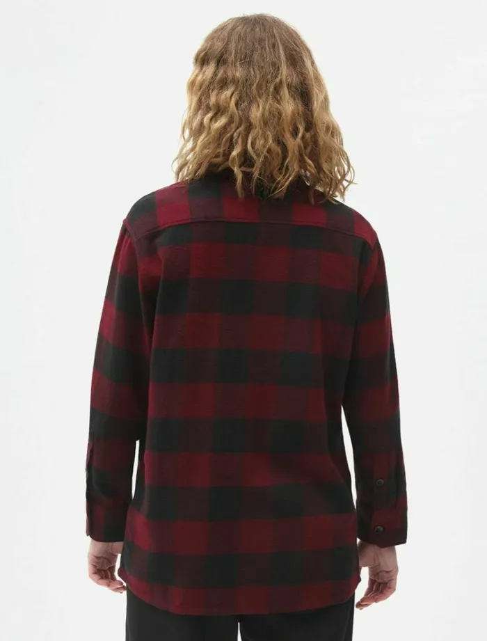 WomenMen Shirts Dickies New Sacramento Shirt Maroon