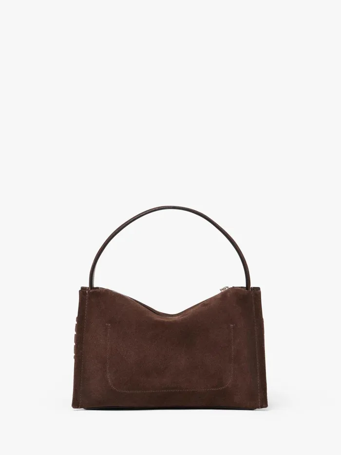 WomenMen Top Handle Bags JW Anderson LOAFER BAG 8211 SUEDE SHOULDER BAG Brown WomenMen Top Handle Bags JW Anderson LOAFER BAG 8211 SUEDE SHOULDER BAG Brown