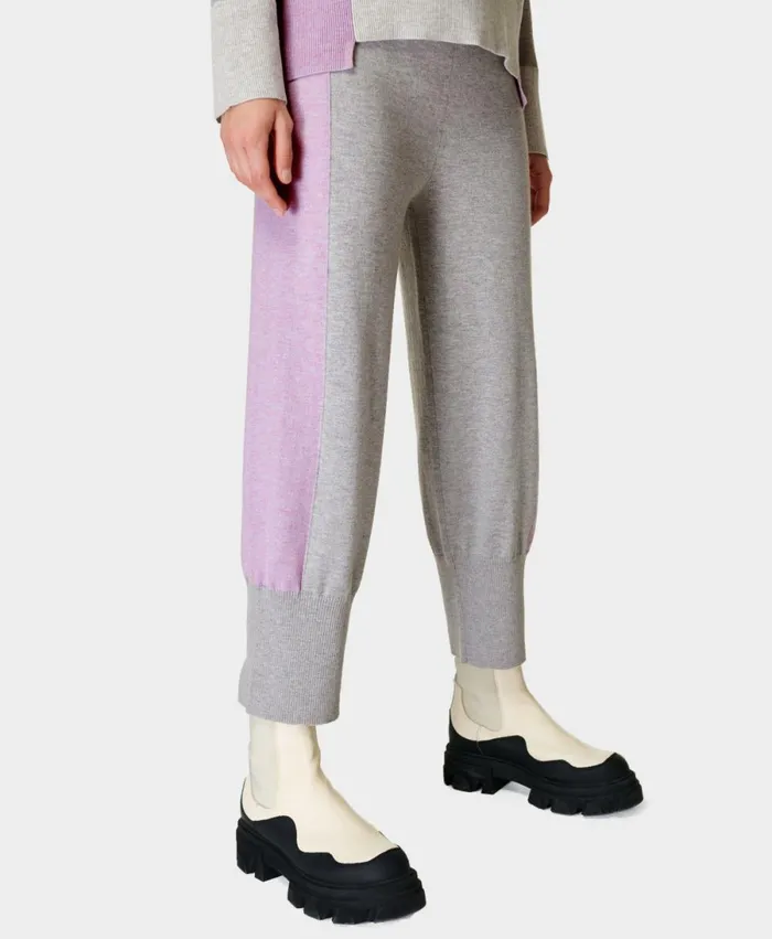 Women Mercer Colour Block Trouser Shell Pink Sweaty Betty Trousers