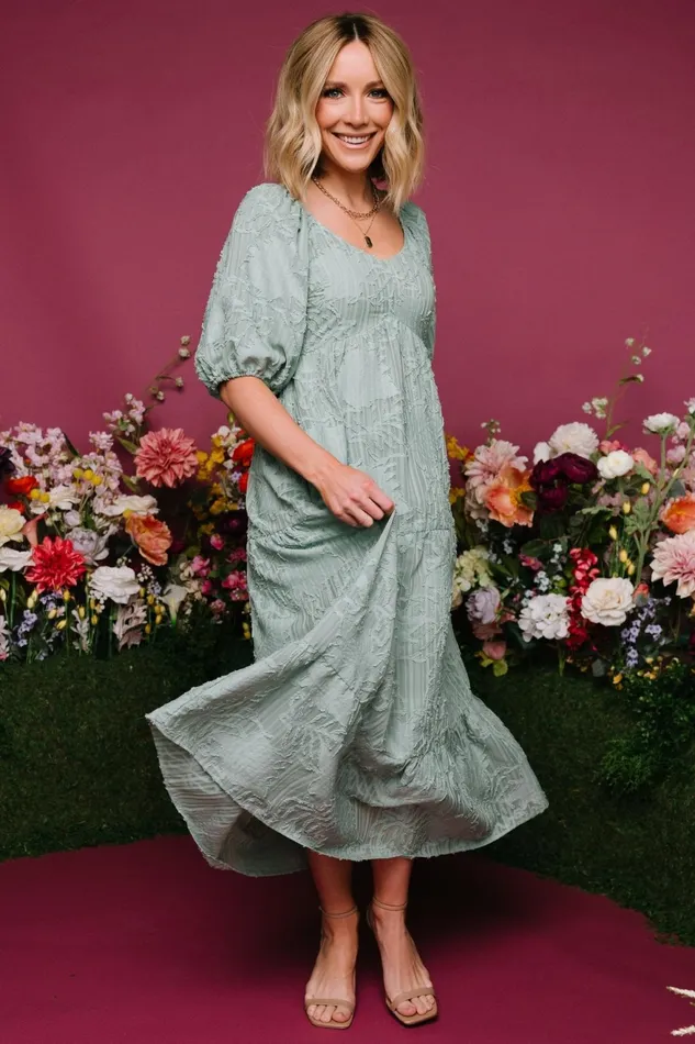 Women Midi Dresses Baltic Born Hayward Dress Sage