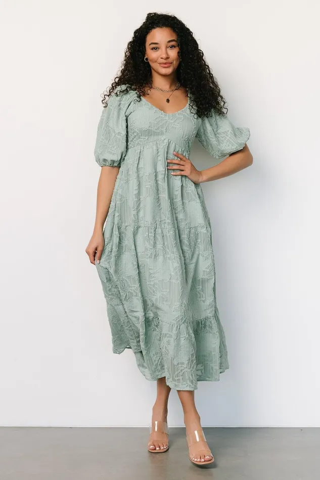 Women Midi Dresses Baltic Born Hayward Dress Sage