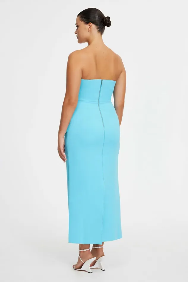 Women MONTEBELLO MIDI DRESS Cyan Acler Sale