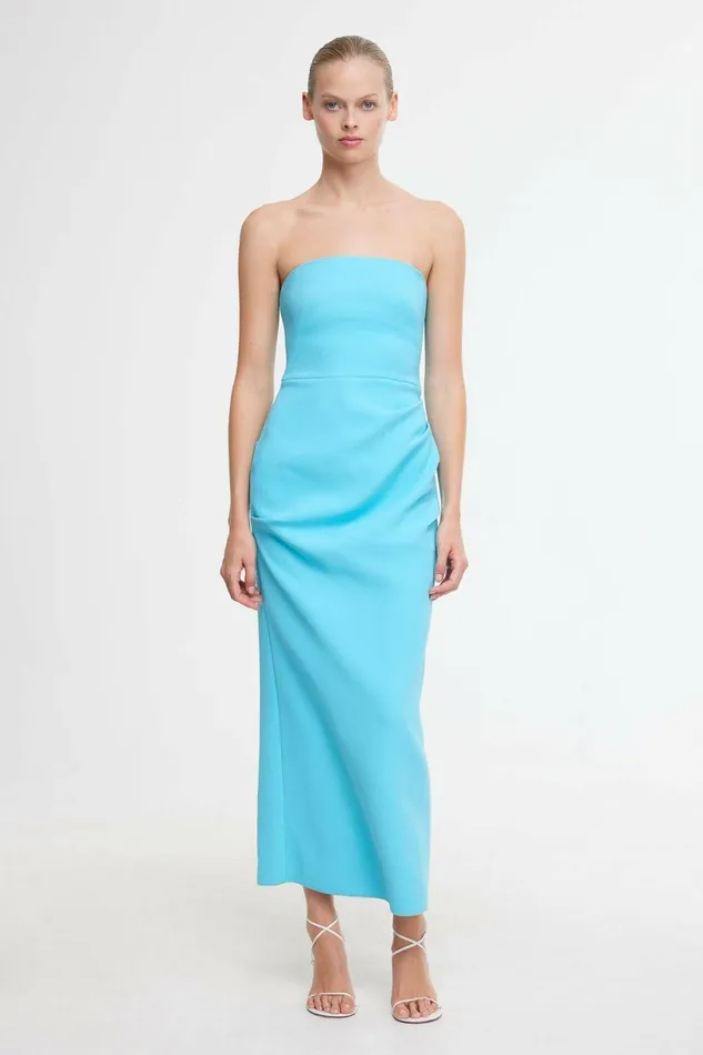 Women MONTEBELLO MIDI DRESS Cyan Acler Sale
