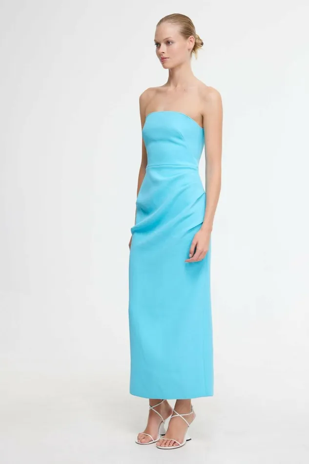 Women MONTEBELLO MIDI DRESS Cyan Acler Sale