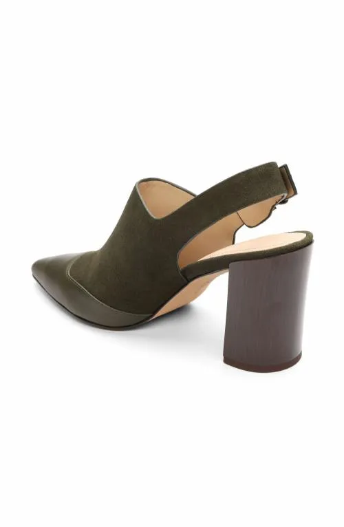 Women Mules Liverpool Los Angeles Barstow Sling Back Mule Olive
