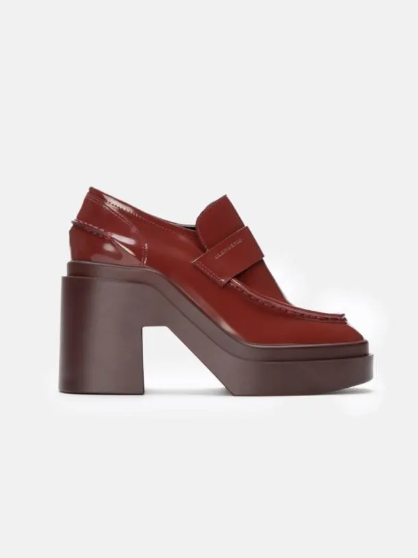 Women NETTA Gloss Garnet Clergerie Loafers and Moccasins