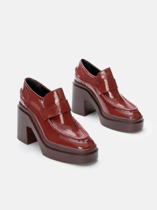 Women NETTA Gloss Garnet Clergerie Loafers and Moccasins
