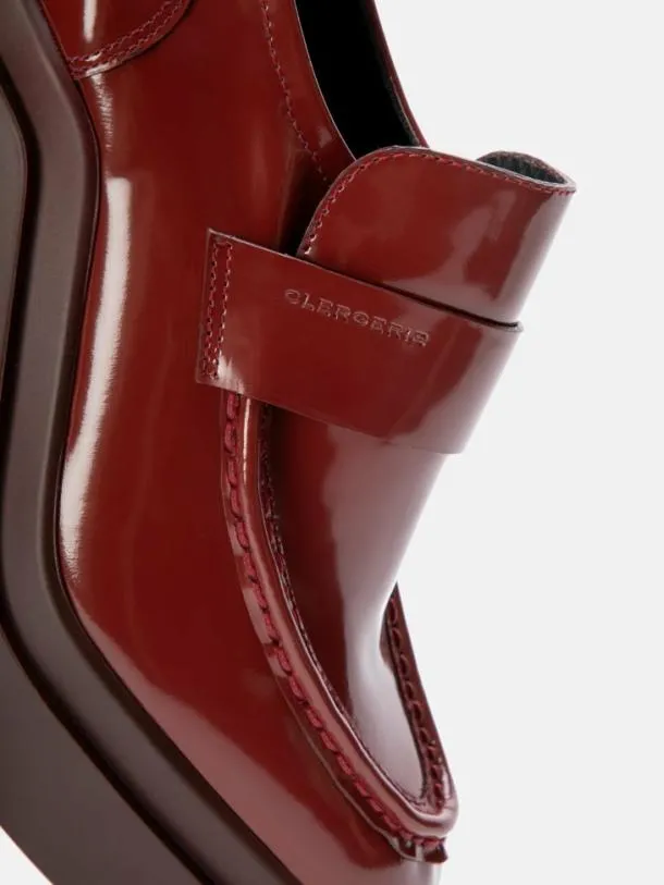 Women NETTA Gloss Garnet Clergerie Loafers and Moccasins