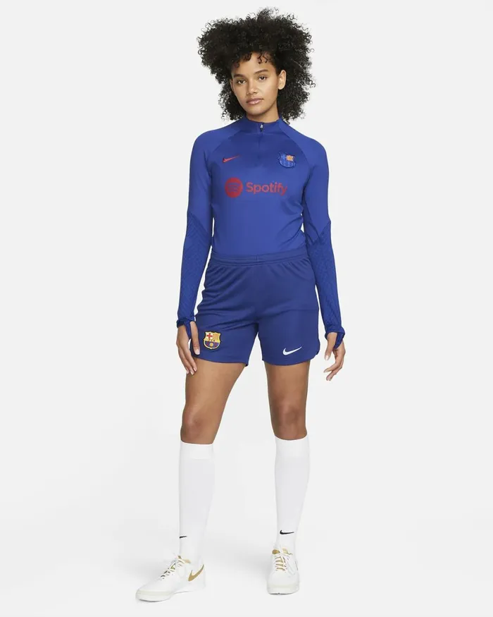 Women Nike All Clothing FC Barcelona 202324 Stadium Home Deep Royal Bluewhite