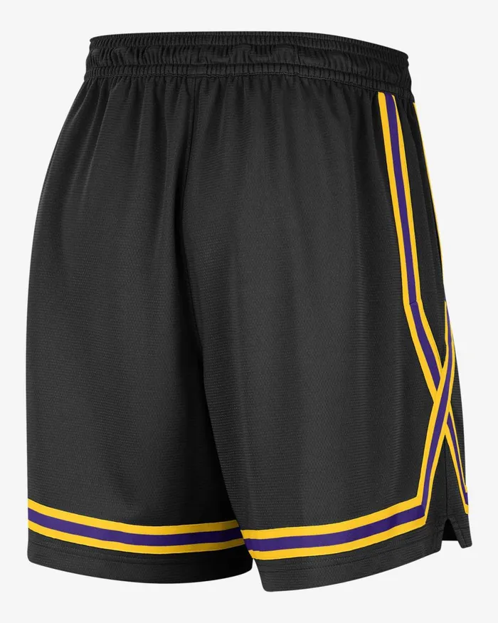 Women Nike All Clothing Los Angeles Lakers Fly Crossover Blackamarillofield Purple