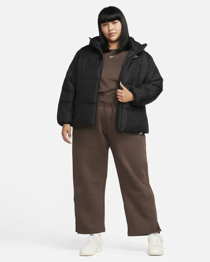 Women Nike All Clothing Sportswear Essential Blackwhite