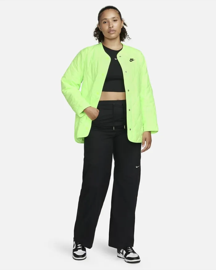 Women Nike All Clothing Sportswear Lime Blastlime Blastblack
