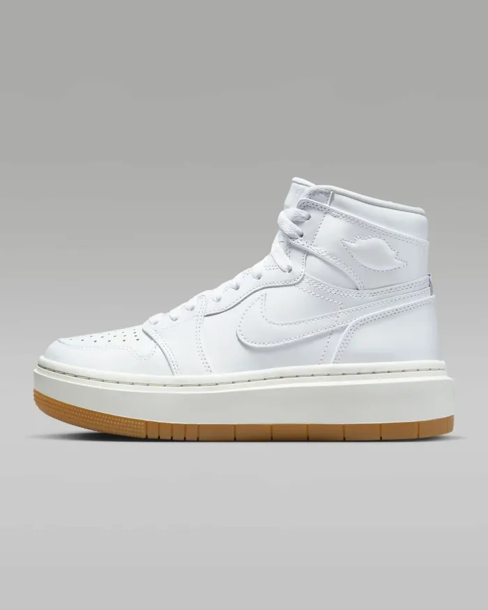 Women Nike All Shoes Air Jordan 1 Elevate High SE Whitesailgum Light Brownwhite Women Nike All Shoes Air Jordan 1 Elevate High SE Whitesailgum Light Brownwhite