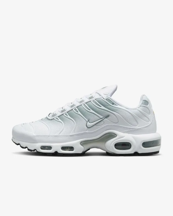 Women Nike All Shoes Air Max Plus Whitemica Greenblackwhite