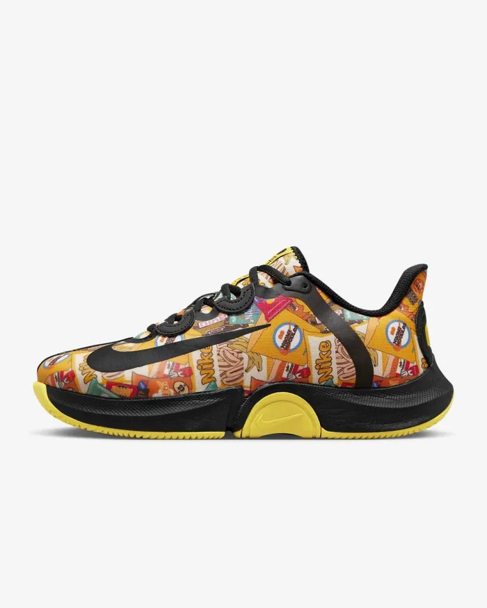 Women Nike All Shoes NikeCourt Air Zoom GP Turbo Naomi Osaka Premium Blacksiren Redracer Bluevivid Sulphur