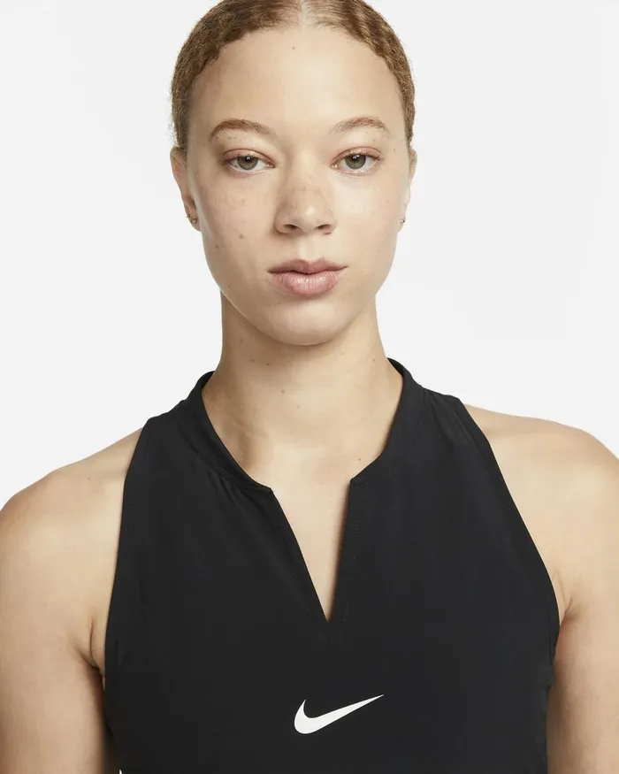 Women Nike Skirts And Dresses DriFIT Advantage Blackwhite