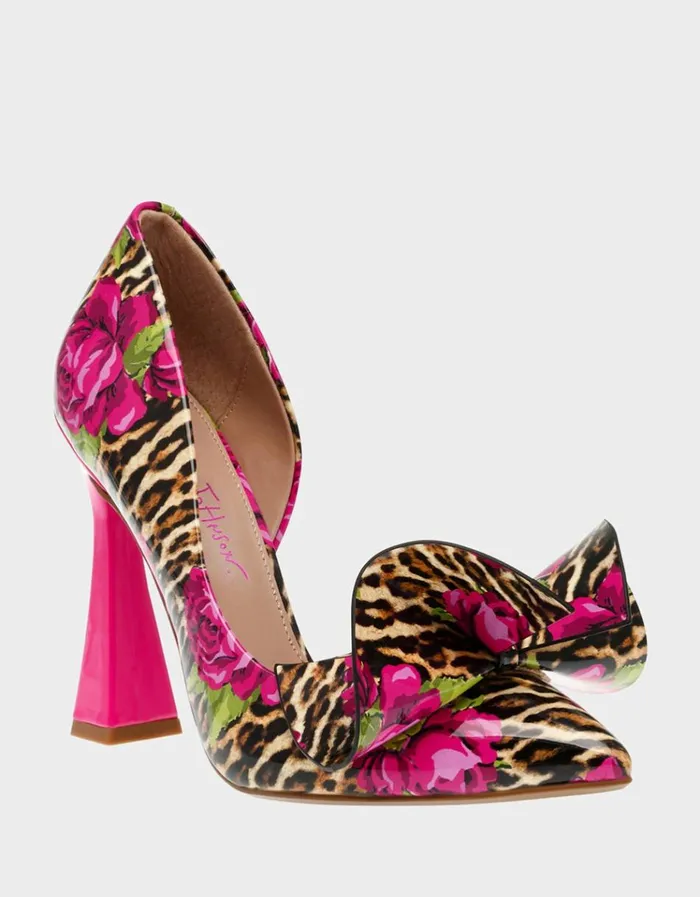 Women NOBBLEP LEOPARD MULTI Leopard Multi Betsey Johnson