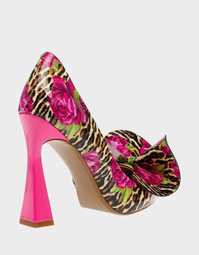Women NOBBLEP LEOPARD MULTI Leopard Multi Betsey Johnson