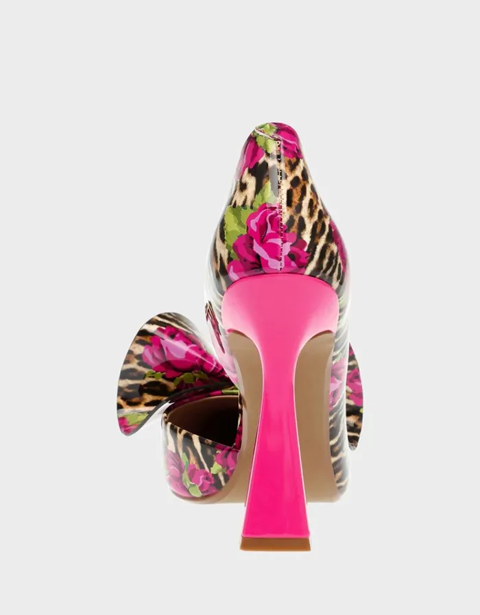 Women NOBBLEP LEOPARD MULTI Leopard Multi Betsey Johnson