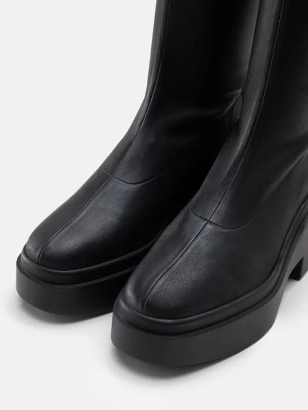 Women NOVA Stretch Black Clergerie Boots and High Boots
