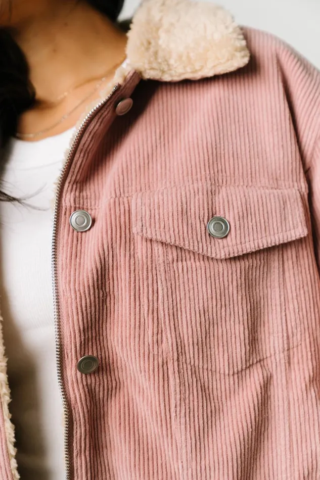 Women Outerwear Baltic Born Ridley Corduroy Jacket Pink