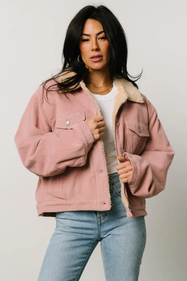 Women Outerwear Baltic Born Ridley Corduroy Jacket Pink