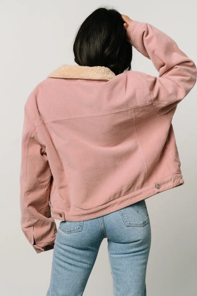 Women Outerwear Baltic Born Ridley Corduroy Jacket Pink