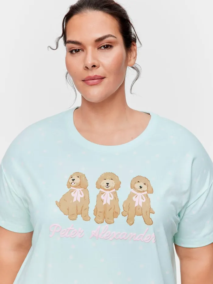 Women PA Plus Groodle Sleep Tee Multi Peter Alexander Nighties