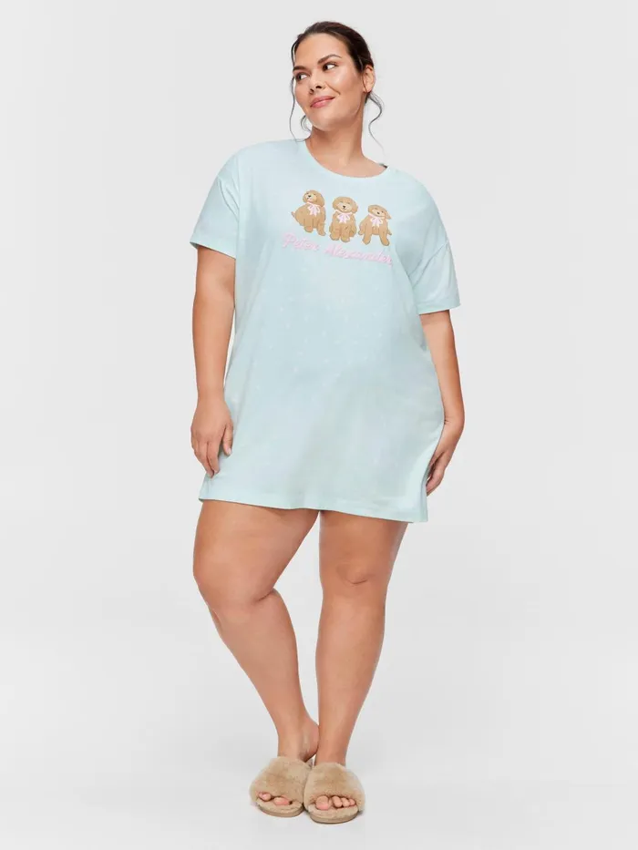 Women PA Plus Groodle Sleep Tee Multi Peter Alexander Nighties