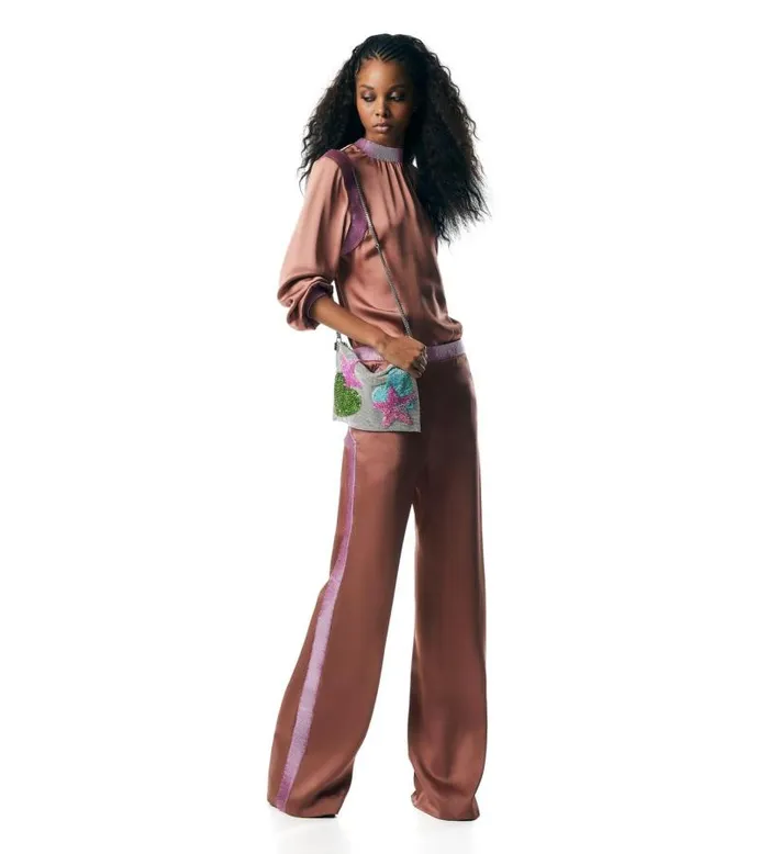 Women Pants and Shorts Tom Ford Fluid DoubleFaced Satin Wide Leg Pants Women Pants and Shorts Tom Ford Fluid DoubleFaced Satin Wide Leg Pants
