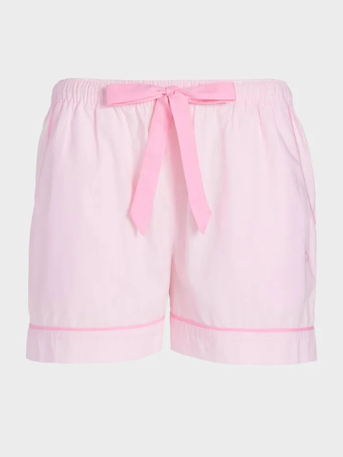 Women Pink Classic Mid Short Pink Peter Alexander Shorts
